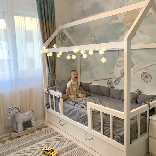 Deciji kucica krevet sa fiokom MOANA