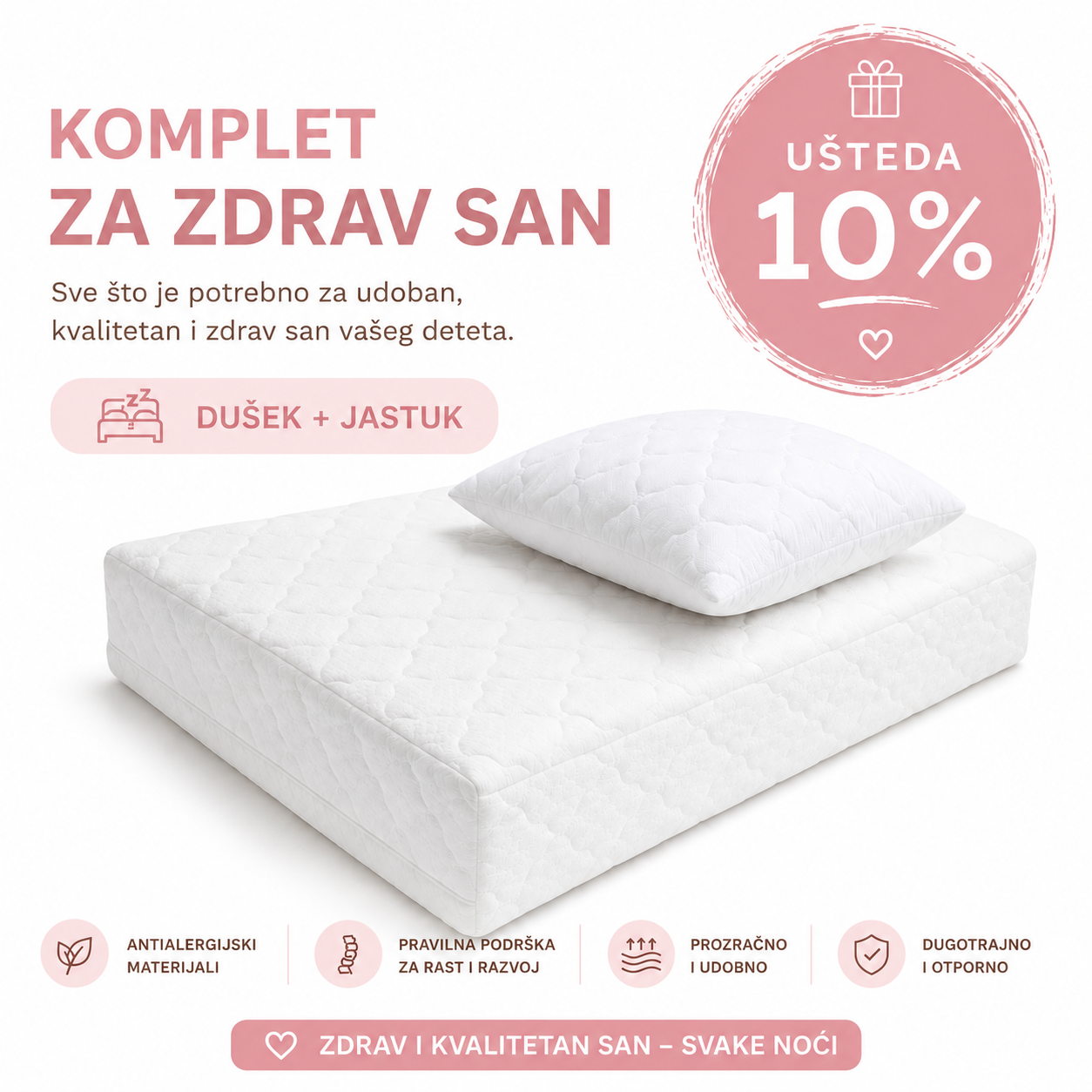 Woodland Set za Zdrav San